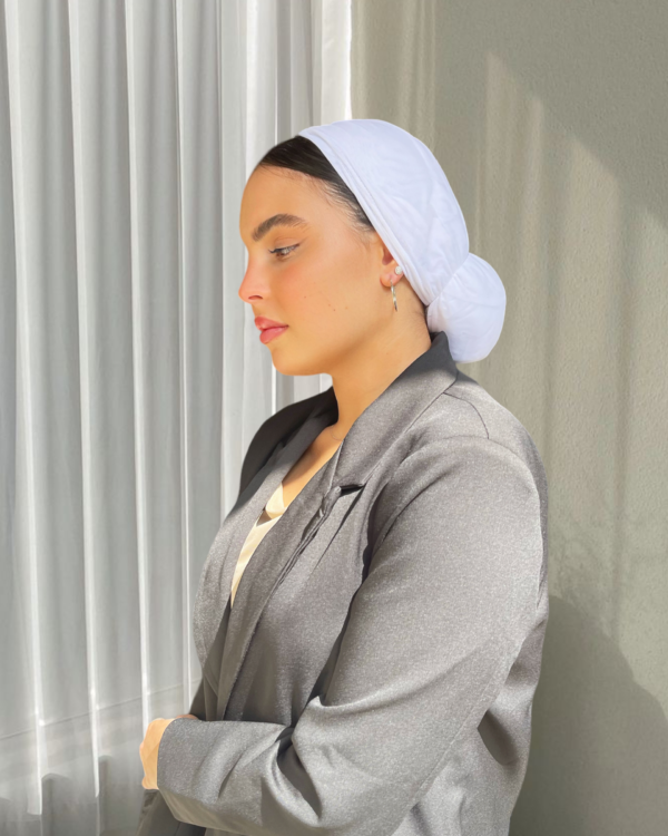 ⁦טורבן רשת לבן⁩ – תמונה ⁦2⁩